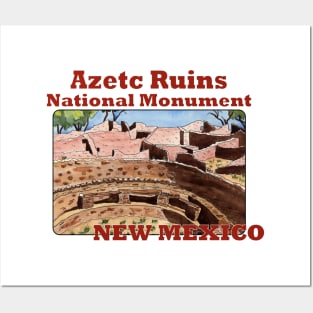 Aztec Ruins National Monument, New Mexico Posters and Art